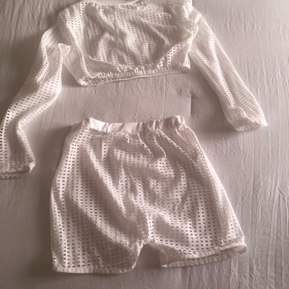 Bathing suit cover up top & bottom